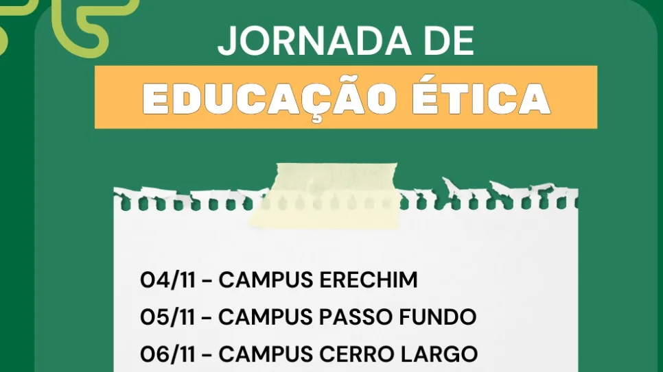 Jornada de Educação Ética terá palestra com auditora da Controladoria-Geral da União