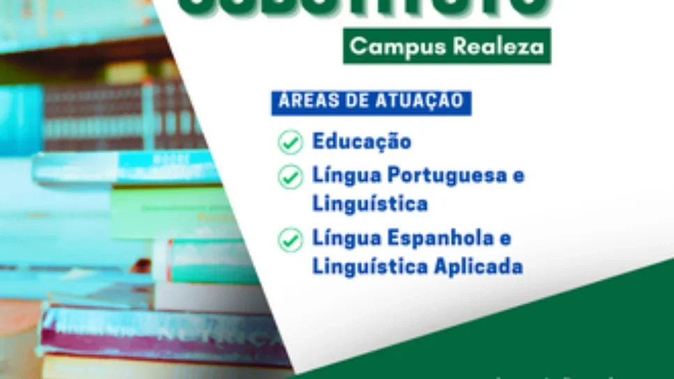 Campus Realeza abre processo para contratação de professores substitutos nas áreas de Letras e Educação