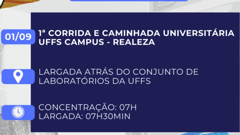 Campus Realeza promove 1ª Corrida e Caminhada Universitária em comemoração aos 15 anos da UFFS