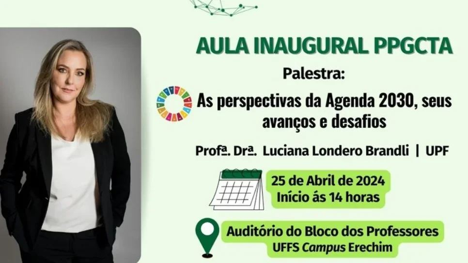 Primeiros doutorandos do PPGCTA terão aula inaugural no dia 25 de abril