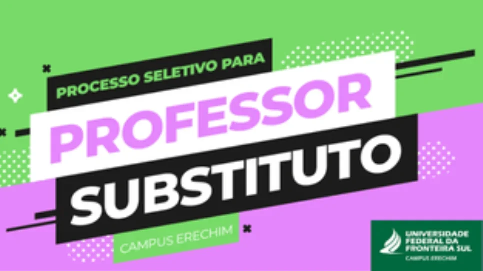 UFFS seleciona professor substituto de Geografia Física