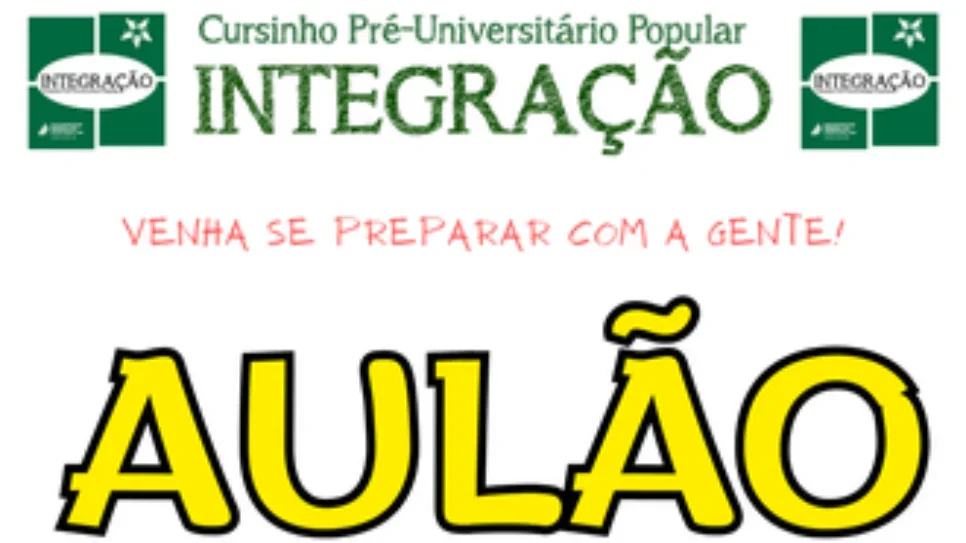 Cursinho Pré-Universitário Popular Integração promove aulões on-line para o Enem