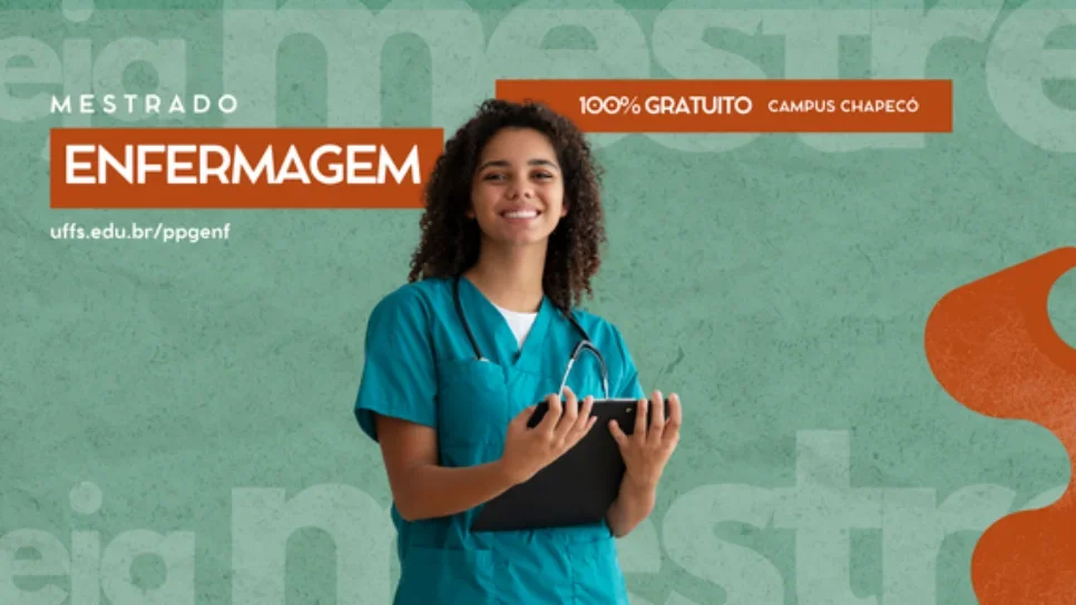 Mestrado em Enfermagem da UFFS está com inscrições abertas ao processo seletivo