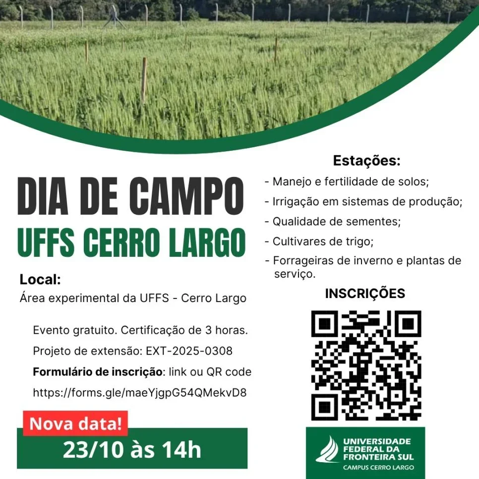 Dia de Campo UFFS - Campus Cerro Largo