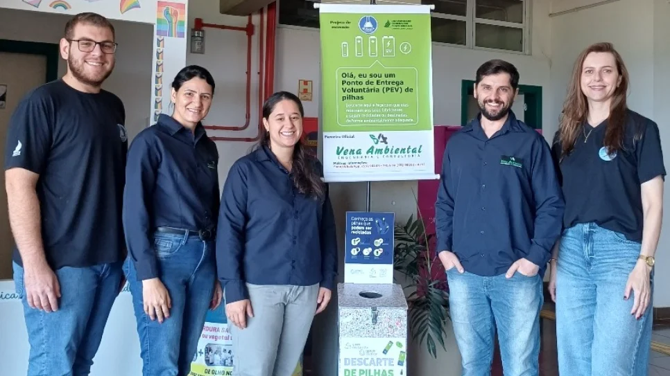 Campus Cerro Largo tem ponto de entrega de pilhas e baterias usadas