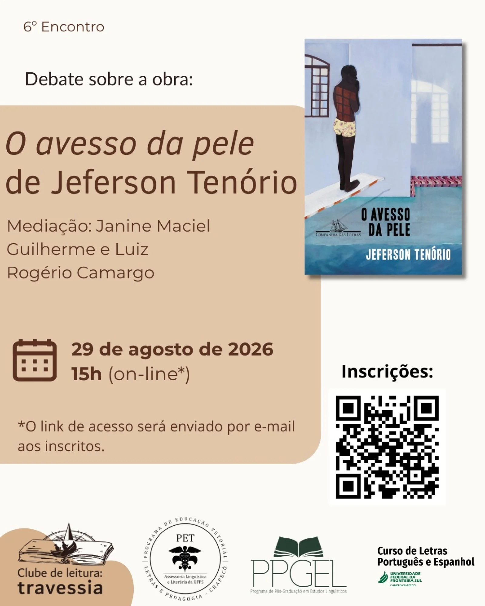 6º encontro do Clube de Leitura Travessia