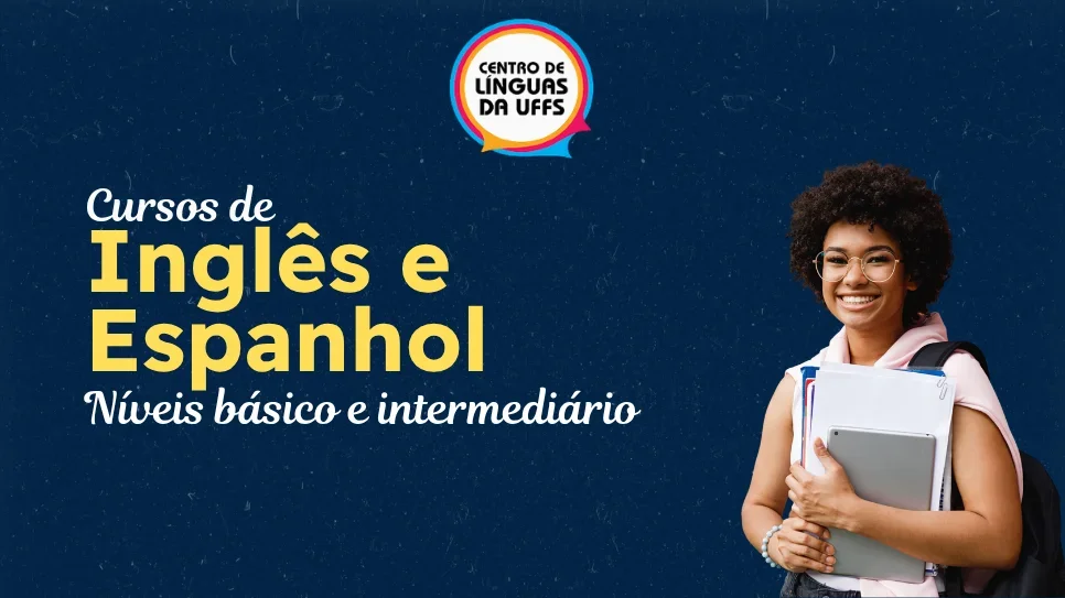Centro de Línguas da UFFS – Campus Laranjeiras do Sul abre inscrições para cursos gratuitos de Inglês e Espanhol 