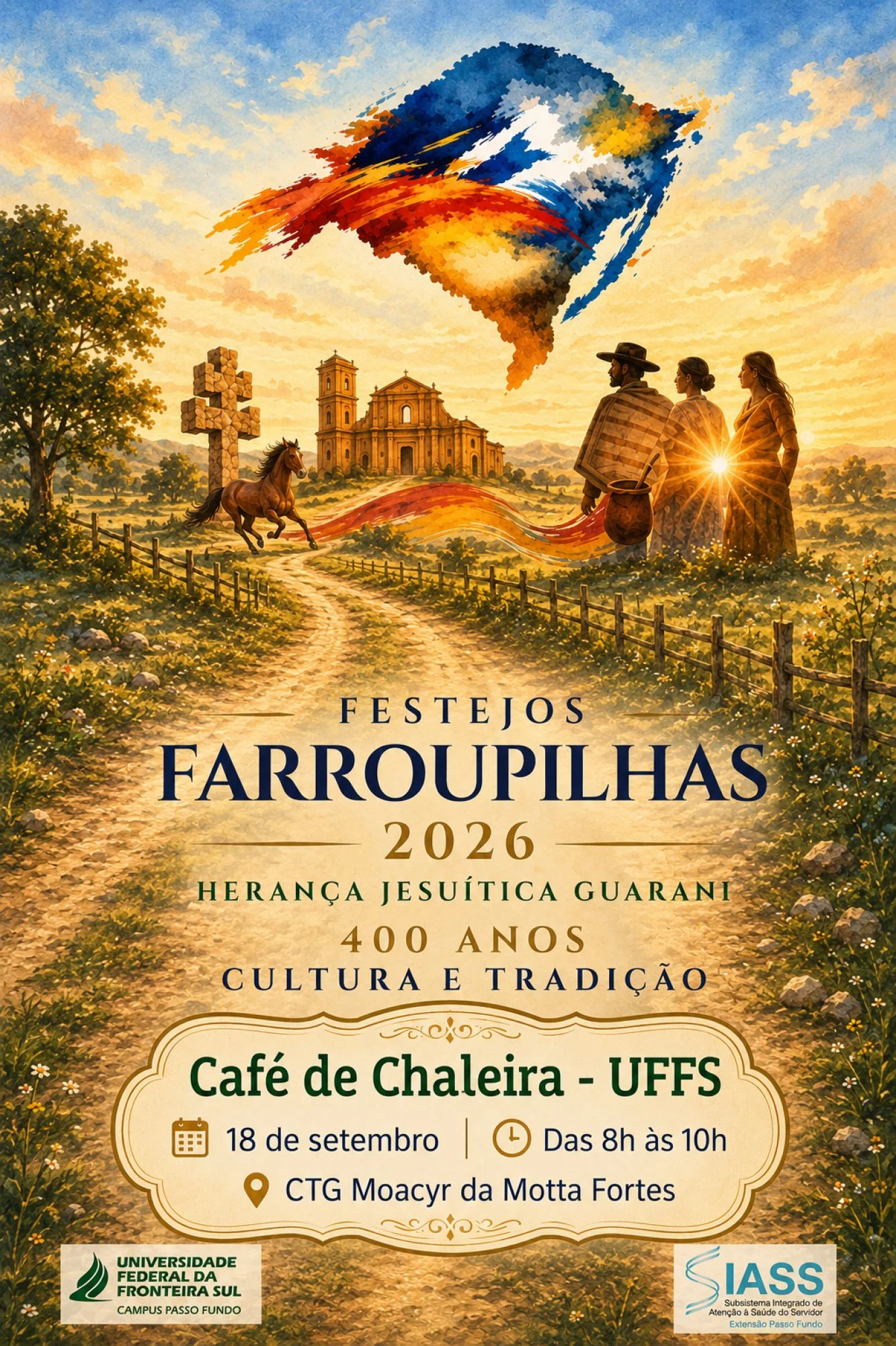 Convite SIASS | Café de Chaleira - Semana Farroupilha