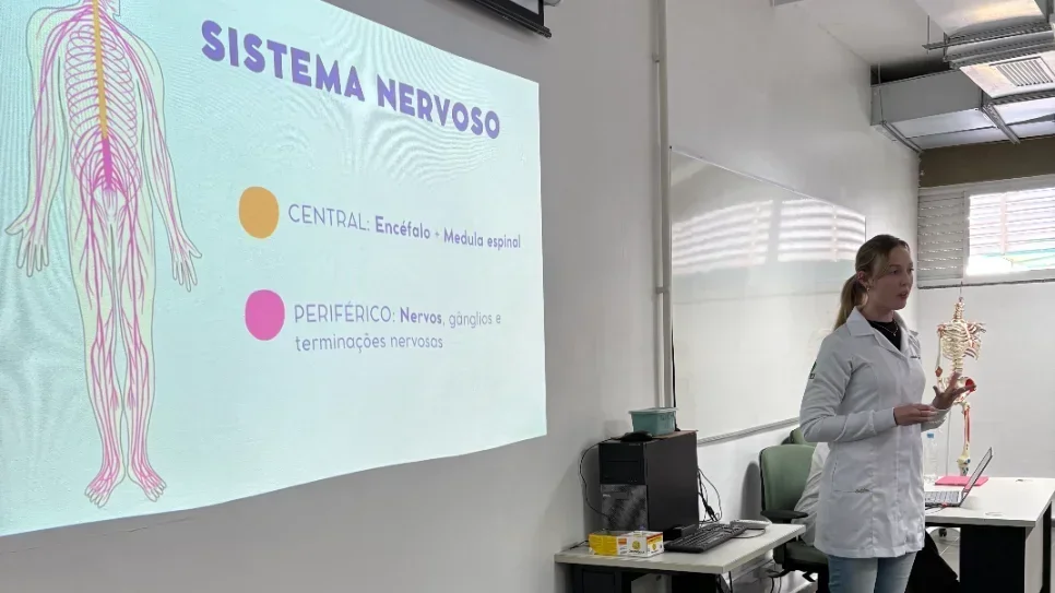Projeto do Campus Passo Fundo aproxima estudantes da educação básica do ensino de Anatomia
