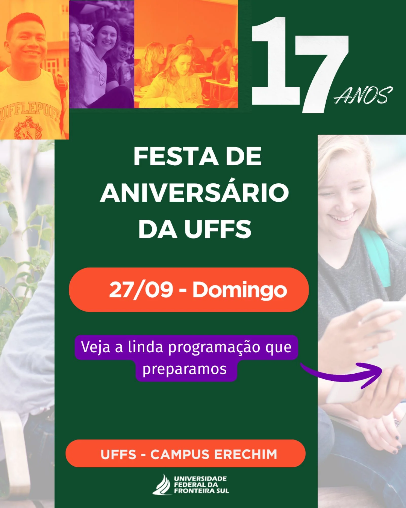 Festa de Aniversário da UFFS - 17 Anos