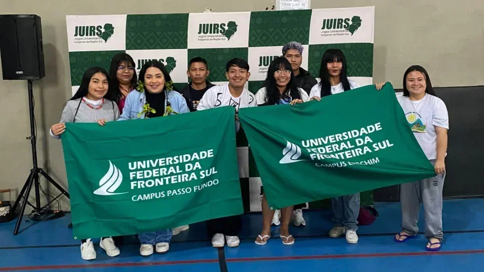 Estudantes do Campus Passo Fundo participam dos Jogos Indígenas da Região Sul 