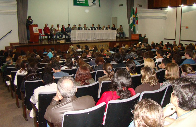 Audiência Pública realizada na cidade de Chapecó (SC) / Foto: Banco de Imagens/UFFS